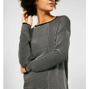 Pullover & Cardigans Cecil Pullover In Black Günstig Kaufen 8