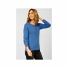 Pullover & Cardigans Cecil Pullover In Blau Günstig Kaufen 14