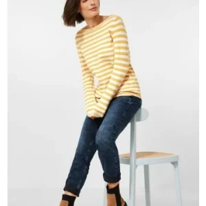 Pullover & Cardigans Cecil Pullover In Curry Yellow Günstig Kaufen 12