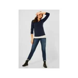 Pullover & Cardigans Cecil Pullover In Dunkel-blau Günstig Kaufen 8