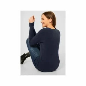 Pullover & Cardigans Cecil Pullover In Dunkel-blau Günstig Kaufen 12