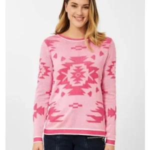Pullover & Cardigans Cecil Pullover In Dynamic Pink Günstig Kaufen 8