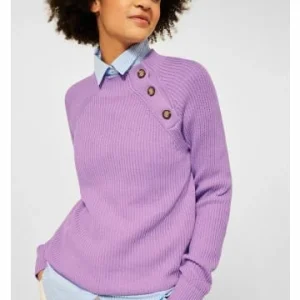 Pullover & Cardigans Cecil Pullover In Frosty Violet Günstig Kaufen 8