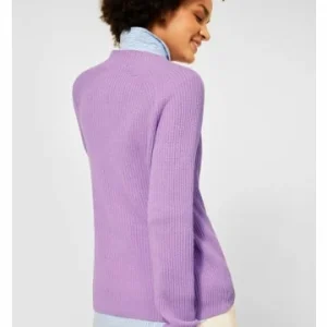 Pullover & Cardigans Cecil Pullover In Frosty Violet Günstig Kaufen 10