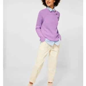 Pullover & Cardigans Cecil Pullover In Frosty Violet Günstig Kaufen 12
