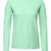 Pullover & Cardigans Cecil Pullover In Fun Green Melange Günstig Kaufen 10