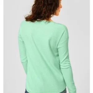 Pullover & Cardigans Cecil Pullover In Fun Green Melange Günstig Kaufen 10