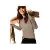 Pullover & Cardigans Cecil Pullover In Mocca Günstig Kaufen 14