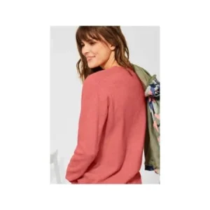 Pullover & Cardigans Cecil Pullover In Rose Günstig Kaufen 12