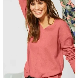Pullover & Cardigans Cecil Pullover In Rose Pepper Melange Günstig Kaufen 8