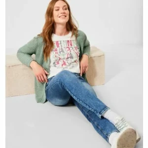 Pullover & Cardigans Cecil Pullover In Salvia Green Melange Günstig Kaufen 12