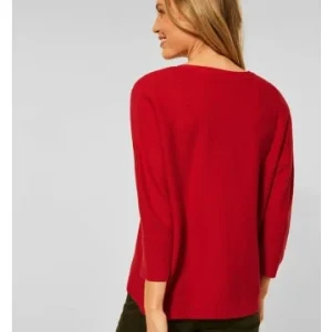 Pullover & Cardigans Cecil Pullover In Vibrant Red Günstig Kaufen 10