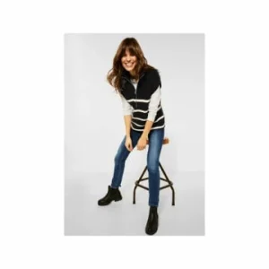 Pullover & Cardigans Cecil Pullunder In Schwarz Günstig Kaufen 8