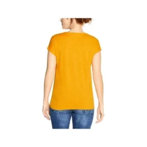 Große Größen Cecil Rundhals T-Shirt In Gelb Günstig Kaufen 8