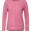 Große Größen Cecil Shirt In Melange Optik In Rosa Günstig Kaufen 16