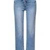 Große Größen Cecil Slim Fit Jeans In 7/8-LÃ¤nge Light Blue Wash Günstig Kaufen 13