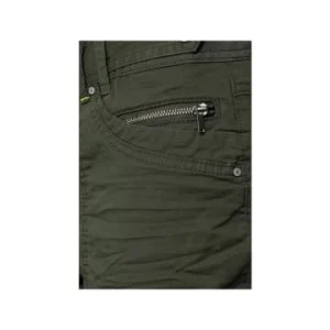 Große Größen Cecil Straight Leg Jeans In Olive Günstig Kaufen 12