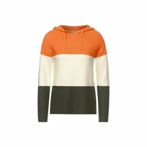 Pullover & Cardigans Cecil Strickpullover In Orange Günstig Kaufen 10