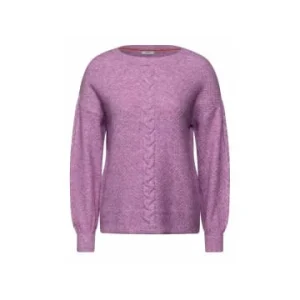 Pullover & Cardigans Cecil Strickpullover In Violett Günstig Kaufen 12