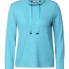 Sweat & Fleece Cecil Sweatshirt In Aquatic Blue Melange Günstig Kaufen 25
