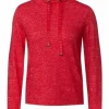 Sweat & Fleece Cecil Sweatshirt In Strong Red Melange Günstig Kaufen 10