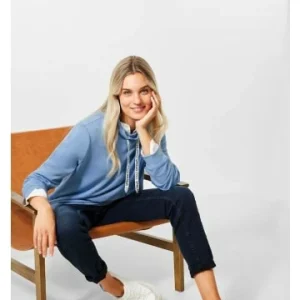 Sweat & Fleece Cecil Sweatshirt In Tranquil Blue Günstig Kaufen 12