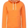Sweat & Fleece Cecil Sweatshirt Mit Großem Kragen In Orange Günstig Kaufen 16