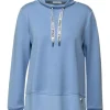 Pullover & Cardigans Cecil Sweatshirt Mit Stehkragen In Blau Günstig Kaufen 17