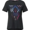 Shirts, Tops & Longsleeves Cecil T-Shirt In Carbon Grey Günstig Kaufen 19