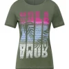 Shirts, Tops & Longsleeves Cecil T-Shirt In Grün Günstig Kaufen 8