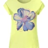 Shirts, Tops & Longsleeves Cecil T-Shirt In Soft Lemon Yellow Günstig Kaufen 19