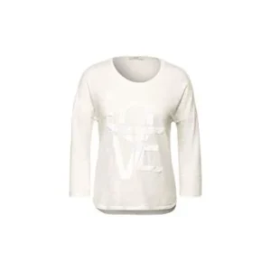 Große Größen Cecil T-Shirts In Offwhite Günstig Kaufen 10